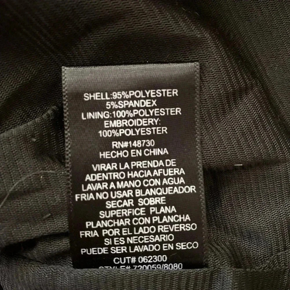 🆕 ECI Vintage Floral Embroidery Velvet Dress 8🆕 - Picture 11 of 12